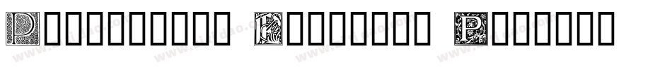 Ornamental Initials A字体转换